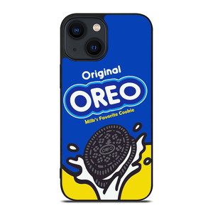OREO CHOCOLATE MILK COOKIES iPhone 14 Plus Case Cover OREO CHOCOLATE MILK COOKIES iPhone 14 Plus Case Cover