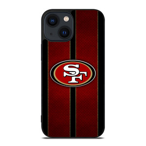 SAN FRANCISCO 49ERS NFL METAL STRIPE iPhone 14 Plus Case Cover SAN FRANCISCO 49ERS NFL METAL STRIPE iPhone 14 Plus Case Cover