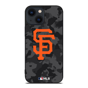 SAN FRANCISCO GIANTS BASEBALL BLACK CAMO iPhone 14 Plus Case Cover SAN FRANCISCO GIANTS BASEBALL BLACK CAMO iPhone 14 Plus Case Cover