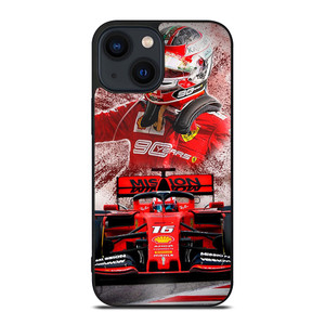 SCUDERIA FERRARI F1 CHARLES LECLERC iPhone 14 Plus Case Cover