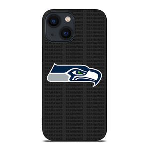 SEATTLE SEAHAWKS FOOTBALL TEXT iPhone 14 Plus Case Cover