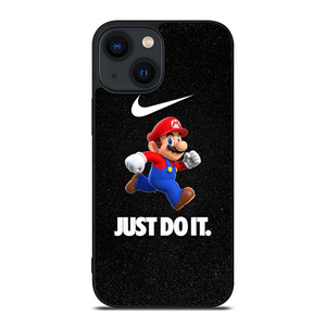 SUPER MARIO BROSS X NIKE JUST DO IT iPhone 14 Plus Case Cover SUPER MARIO BROSS X NIKE JUST DO IT iPhone 14 Plus Case Cover