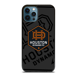 HOUSTON DYNAMO FC MLS BLACK iPhone 12 Pro Max Case Cover