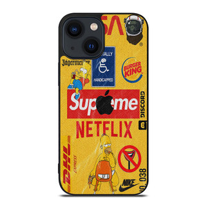 SUPREME NETFLIX COLLAGE iPhone 14 Plus Case Cover SUPREME NETFLIX COLLAGE iPhone 14 Plus Case Cover