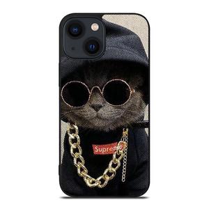 SUPREME SWAG CAT iPhone 14 Plus Case Cover SUPREME SWAG CAT iPhone 14 Plus Case Cover