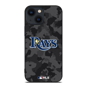 TAMPA BAY RAYS BASEBALL BLACK CAMO iPhone 14 Plus Case Cover TAMPA BAY RAYS BASEBALL BLACK CAMO iPhone 14 Plus Case Cover