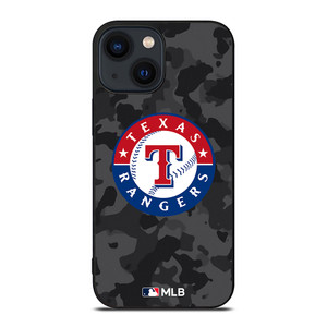 TEXAS RANGERS BASEBALL BLACK CAMO iPhone 14 Plus Case Cover TEXAS RANGERS BASEBALL BLACK CAMO iPhone 14 Plus Case Cover