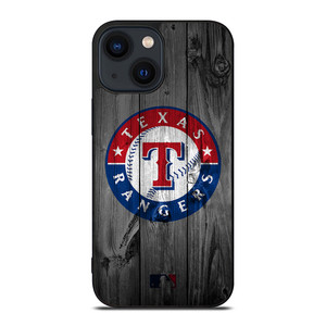 TEXAS RANGERS BASEBALL MLB WOOD LOGO iPhone 14 Plus Case Cover TEXAS RANGERS BASEBALL MLB WOOD LOGO iPhone 14 Plus Case Cover