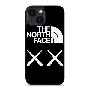 THE NORTH FACE X KAWS LOGO iPhone 14 Plus Case Cover