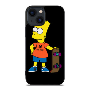 THE SIMPSONS ZOO YORK SKATEBOARD 2 iPhone 14 Plus Case Cover