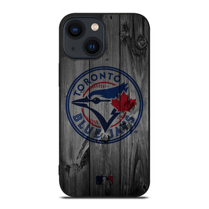 TORONTO BLUE JAYS BASEBALL MLB WOOD LOGO iPhone 14 Plus Case Cover