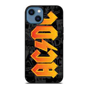 ACDC ROCK BAND POSTER iPhone 14 Case Cover