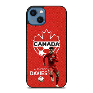 ALPHONSO DAVIES CANADA MENS SOCCER NATIONAL TEAM iPhone 14 Case Cover ALPHONSO DAVIES CANADA MENS SOCCER NATIONAL TEAM iPhone 14 Case Cover