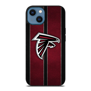 ATLANTA FALCONS NFL METAL STRIPE iPhone 14 Case Cover ATLANTA FALCONS NFL METAL STRIPE iPhone 14 Case Cover