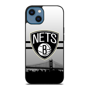 BROOKLYN NETS NBA SKYLINE iPhone 14 Case Cover BROOKLYN NETS NBA SKYLINE iPhone 14 Case Cover