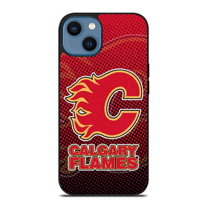 CALGARY FLAMES NHL HOCKEY 2 iPhone 14 Case Cover CALGARY FLAMES NHL HOCKEY 2 iPhone 14 Case Cover