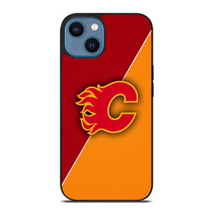 CALGARY FLAMES NHL HOCKEY LOGO iPhone 14 Case Cover CALGARY FLAMES NHL HOCKEY LOGO iPhone 14 Case Cover
