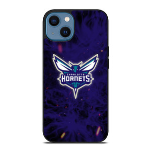 CHARLOTTE HORNETS BASKETBALL NBA FIRE iPhone 14 Case Cover CHARLOTTE HORNETS BASKETBALL NBA FIRE iPhone 14 Case Cover