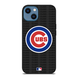 CHICAGO CUBS BASEBALL BLACK iPhone 14 Case Cover CHICAGO CUBS BASEBALL BLACK iPhone 14 Case Cover