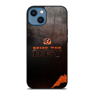 CINCINNATI BENGALS NFL FOOTBALL SEIZE THE DEY iPhone 14 Case Cover
