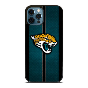 JACKSONVILLE JAGUARS NFL METAL STRIPE iPhone 12 Pro Max Case Cover