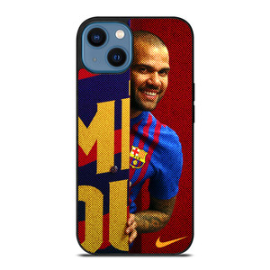 DANI ALVES FC BARCELONA NIKE iPhone 14 Case Cover