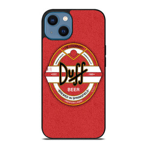 DUFF BEER THE SIMPSONS LOGO 2 iPhone 14 Case Cover