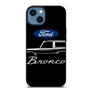 FORD BRONCO SILHOUETTE iPhone 14 Case Cover FORD BRONCO SILHOUETTE iPhone 14 Case Cover