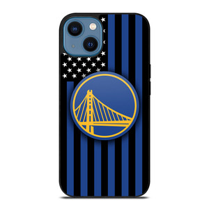 GOLDEN STATE WARRIORS NBA USA FLAG iPhone 14 Case Cover