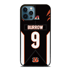 JOE BURROW CINCINNATI BENGALS NFL SUPER BOWL LVI iPhone 12 Pro Max Case Cover