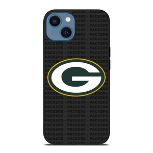 GREEN BAY PACKERS FOOTBALL TEXT iPhone 14 Case Cover