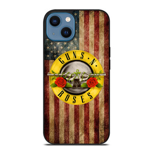GUNS N ROSES ROCK BAND AMERICA iPhone 14 Case Cover GUNS N ROSES ROCK BAND AMERICA iPhone 14 Case Cover