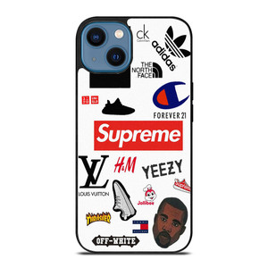 HYPEBEAST SUPREME YEEZY KANYE WEST iPhone 14 Case Cover