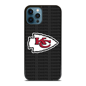 KANSAS CITY CHIEFS FOOTBALL TEXT iPhone 12 Pro Max Case Cover