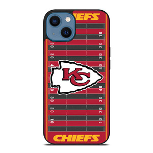 KANSAS CITY CHIEFS FOOTBALL FIELD iPhone 14 Case Cover