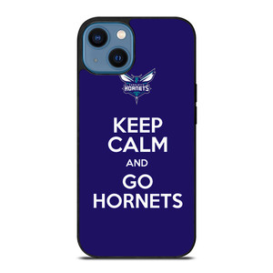 KEEP CALM AND GO CHARLOTTE HORNETS iPhone 14 Case Cover