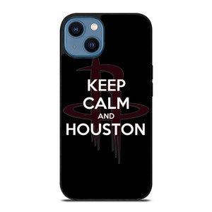 KEEP CALM AND GO HOUSTON ROCKETS iPhone 14 Case Cover