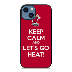 LETS GO MIAMI HEAT NBA BASKETBALL 3 iPhone 14 Case Cover LETS GO MIAMI HEAT NBA BASKETBALL 3 iPhone 14 Case Cover