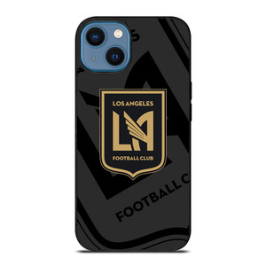 LOS ANGELES FC MLS BLACK iPhone 14 Case Cover LOS ANGELES FC MLS BLACK iPhone 14 Case Cover