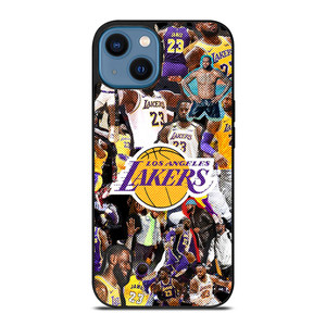 LOS ANGELES LAKERS LEBRON JAMES NBA BASKETBALL iPhone 14 Case Cover