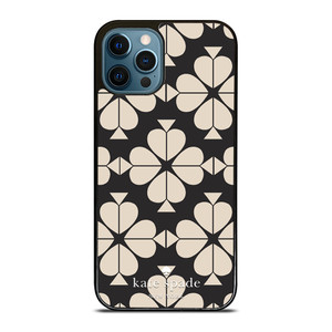 KATE SPADE JACQUARD CREAM iPhone 12 Pro Max Case Cover