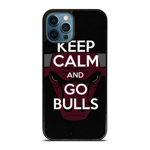 KEEP CALM AND GO CHICAGO BULLS iPhone 12 Pro Max Case Cover