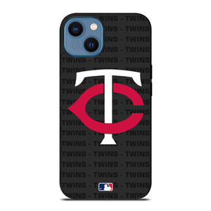 MINNESOTA TWINS BASEBALL BLACK iPhone 14 Case Cover