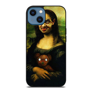 MONA LISA PAINTING MR BEAN iPhone 14 Case Cover MONA LISA PAINTING MR BEAN iPhone 14 Case Cover