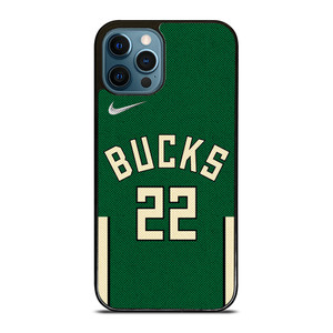 KHRIS MIDDLETON MILWAUKEE BUCKS NIKE NBA 2021-22 iPhone 12 Pro Max Case Cover