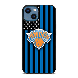NEW YORK KNICKS NBA USA FLAG iPhone 14 Case Cover NEW YORK KNICKS NBA USA FLAG iPhone 14 Case Cover