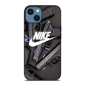 NIKE HAND GUN REVOLVER iPhone 14 Case Cover NIKE HAND GUN REVOLVER iPhone 14 Case Cover