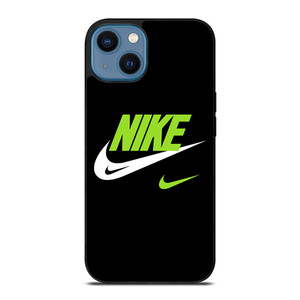 NIKE SWOOSH GREEN iPhone 14 Case Cover