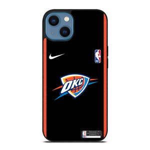 OKLAHOMA CITY THUNDER NIKE NBA BASKETBALL iPhone 14 Case Cover OKLAHOMA CITY THUNDER NIKE NBA BASKETBALL iPhone 14 Case Cover