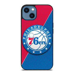 PHILADELPHIA 76ERS NBA BASKETBALL LOGO iPhone 14 Case Cover